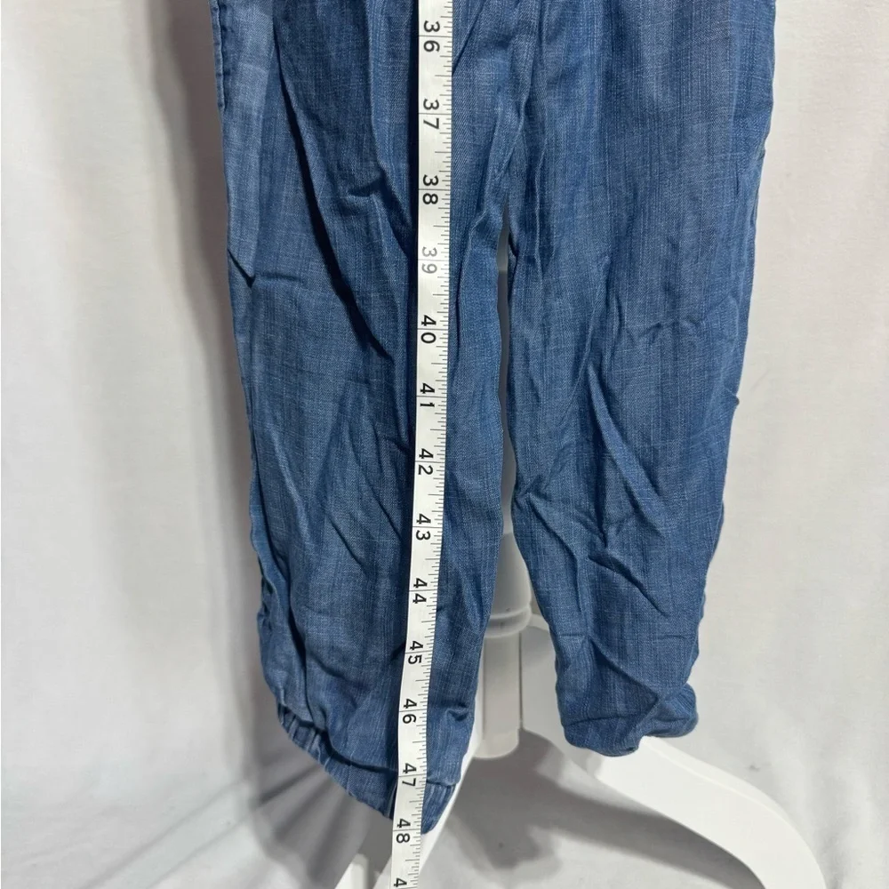 Vineyard Vines Blue Tencel Fabric One Piece Jumpsuit Girls Size 12